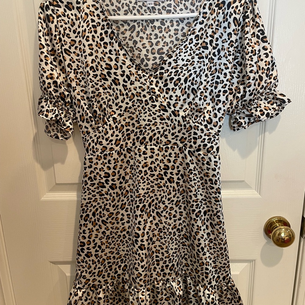 Leopard mini dress from Nordstrom